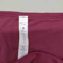 CRZ YOGA Mid Waisted Bikini Bottoms for Women - Full Coverage Bathing Suit Swimsuit Basic Swim Briefs Fuchsia Large