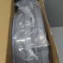 2 Pack Collapsible Plastic Bucket with 2.6 Gallon (10L) Each, Foldable Round Tub for House Cleaning, Space Saving Outdoor Waterpot for Garden or Camping, Portable Fishing Water Pail (Blue & Orange)