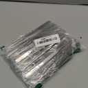 24Pcs Stainless Steel Tweezers with Curved Serrated Tip, 6Inch Long Tweezer for Crafting, Non-Slip Sewing Machine Tweezers High Precision Multipurpose Tweezer for Craft Sewing (Silver)