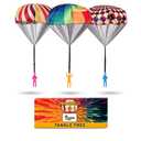 nutty toys Parachute Toys for Kids - Tangle Free Outdoor Flying Parachute Men, Top Indoor & Outside, 3 4 5 6 7 8 9 10 11 12 Year Old, Best Valentines Day Idea 2026, Unique Boy & Girl Easter Gifts