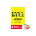 Caf Bustelo Espresso Style Dark Roast, Single Serve Coffee Pods, 12 Count (Pack of 1), BBD: JUN 28/2026