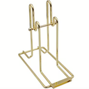 DNB Raffle Ticket Dispenser - Brass Plated Holder for Single Roll and Double Roll Tickets
