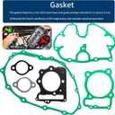 400ex Timing Chain & Guides &Tensioner & Clutch Cover Gasket With Oil Filter Compatible with 1999-2008 Sportrax 400 TRX400EX 2x4 TRX400X XR400R 14620-KCY-670 14511-KCY-670 15412-HM5-A10