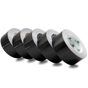 BOMEI PACK 5 Pack Black Duct Tape Roll Crafts, Residue Free Duct Sealing Tape Multi Pack, 8.3Mil x1.88Inch x 35Yds