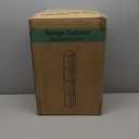 VECELO 4 Tier Tall Plastic Slim Storage Cabinet with Lockable Wheels, Adjustable Shelves, Anti-Tip for Bathroom, Living Room, Laundry Room, Kitchen, Narrow/Small Space, Easy Assembly, Clear