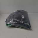 Dog Bed Round Hooded Plush Cat Cave Self Warming Pet Bed Donut Anti Anxiety Fluffy Pet Bed for Puppy and Kitty (Medium 23.6'', Dark grey)