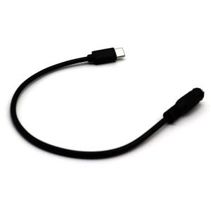 12V 5A USB 3.1 Male to USB C Female Cable, USB 3.1 Type C USB-C to DC 5.5 x 2.5mm Power Adapter Jack Extension Charge Cable (0.25M)