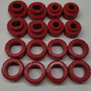 Energy Suspension 3-4132R Body Mount Bushing Set 1983-2004 Chevy S10 Blazer & GM