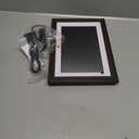 Frameo-Digital-Picture Frame 10.1 Inch Electronic-Digital Photo Frame with IPS Touch Screen HD Display, Smart WiFi Photos or Videos Farme via Free Frameo APP (Brown Wood Frame)