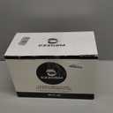 Glass Spice Jars and Black Stainless Steel Lids (12 x 4oz) Spice Containers with Shaker Inserts - Add-On Pack Without Labels or Accessories