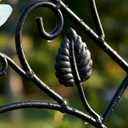 3 x WENTTUO Garden Stakes Decorative 30 INCH Garden Decor for Outside with Flowers Butterfly for Outdoor Patio Lawn Backyard