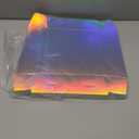 Mifoci 50 Pcs Metallic Iridescent Party Paper Food Trays 5 lb Large Metallic Food Boats Nacho Plates Disposable Serving Snack Trays for 2026 Graduation Birthday Party Dinner Supplies