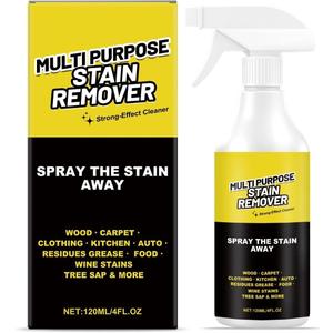 AlienPower Spray,Multi-Purpose Stain Remover -A Powerful Cleaner for Kitchens, Floors, Toilets, and Cars.Effectively Removes Hard Water Stains, Yellowing, Rust, and Stubborn Residues120ml