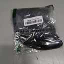 Hair Toppers for Women Real Human Hair, 3603D Bangs Clip Human Toppers for Women with Thinning hair Realistic Scalp Line (Black, 3D Side Bangs (11 * 7)) (1B)