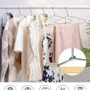 StorageWorks 4mm Super Thick Metal Wire Hangers, Heavy Duty Stainless Steel Clothes Hangers for Coats, Shirts Jackets, Pants, Suits, Space Saving Silver Hangers for Closet, 20 Pack