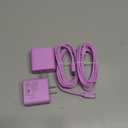 45W Super Fast Charger USB C Android Phone Type C Charger Fast Charging Block with 6.6FT Charge Cord for Samsung Galaxy S25 Ultra/S25+/S24 Ultra/S24+/S23 Ultra/S23+/S22/S21/S20/Note 10, Purple