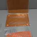 EooCoo Case Compatible with MacBook Air 13 inch M5 2026-2022 Release M4 M3 M2 A3449 A3240 A3113 A2681, Hard Shell&Keyboard Skin Cover&Screen Protector for Mac Air 13.6 inch, Matte Orange