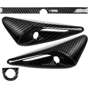 frani Exterior Camera Covers Trim Kit 3Pcs Designed for Tesla Model Y Juniper(Standard/Premium/Performance) 2025-2027-Side Camera Protection Cover,Front/Rear Camera Decor, Easy to Install