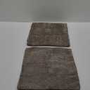 MIULEE Pack of 2 Couch Throw Pillow Covers 18x18 Inch Neutral Khaki Modern Boho Accent Decorative Pillow Covers Soft Chenille Farmhouse Cushion Covers for Home Decor Bed Sofa Living Room