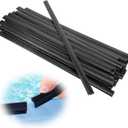 Biggun Coping Strips for Overlap Above Ground Pool Liners- Easy to Install Swimming Pools Liner Lock Clip Replacement for 18ft/21ft Round or 12 * 24ft Oval Pool(Qty 33)
