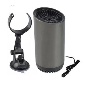HIGH QUA Car Heater, 2-in-1 Heating & Cooling 12V 200W Portable 360° Rotation Defroster Defogger with Suction Holder, Black HIGH QUA Car Heater, 2-in-1 Heating & Cooling 12V 200W Portable 360° Rotation Defroster Defogger with Suction Holder, Black