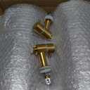 2 PCS 1.5 Gallon Drink dispenser, Glass Beverage Dispenser With Wood Stand, Large Water Drink Dispensers for Parties With Stainless Steel Spigot, Ideal for Lemonade,Juice, Tea, and Party Drinks