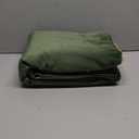 MIULEE Olive Green Velvet Curtains 102 inches Long, Pinch Pleated Blackout Drapes with Hooks, Thermal Insulated Pinch Pleat Panels for Bedroom Living Room, 2 Panels