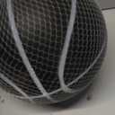 Silent Basketball – Size 7 Indoor Basketball (PRO Version) - Grooved Foam Ball for Quit Dribbling and Indoor Training – Higher Bounce Noiseless Ball - Non-Deforming Packaging (Black)