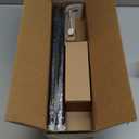 KAMANINA Black Curtain Rods for Windows 48 to 84 Inches (4-7ft) Heavy Duty Curtain Rods, 7/8 Inch Adjustable Decorative Drapery Rods Set with Modern Finials