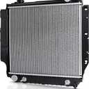 DWVO Complete Radiator Compatible with Jeep TJ, for Jeep Wrangler 2.4L 2.5L 4.0L 4.2L V4 V6 DWRD1010