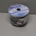 Young Marine Made 3/8 Inch 150FT Black Nylon Anchor Line Double Braided Anchor Rope/Line with Thimble (3/8" x 150')