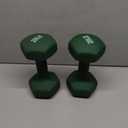 Amazon Basics Neoprene Dumbbell Hand Weights for Exercise and Muscle Toning