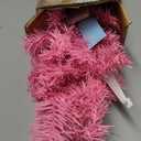 3 ft Premium Artificial Christmas Mini Tree Holiday Season Pink w/ Plastic Stand