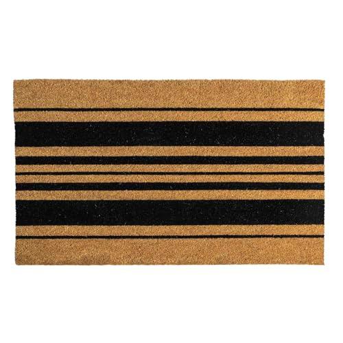 Entryways Bold Stripes Doormat, 18"x30"
