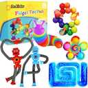 6Pack Sensory Autism Toys for Tollder Kids, Easter Basket Stuffers Autistic Travel Airplane Road Trip Restaurant Toy for Age 3-5 5-7 Fidget Classroom Must Have ADHD Valentines Day Gifts