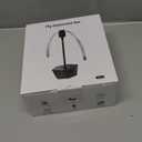 PIMAG Fly Fans for Tables, Fly Repellent Fan Outdoor Indoor Keep Flies Away, Fly Repellent Fans for Tables with Holographic Blades for Picnic, Party, Restaurant, Kitchen, and BBQ, 4 Pack Black