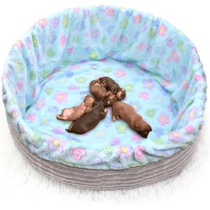 Dog Whelping Box Cover for Puppy Birth Whelping Pool Box Bed Cover