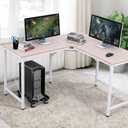 Pc Stand for Floor, Adjustable Computer Tower Stand for Carpet,Mobile CPU Stand with 4 Rolling Caster Wheels, PC Tower Stand Fits Most PC Under Desk-D-Black