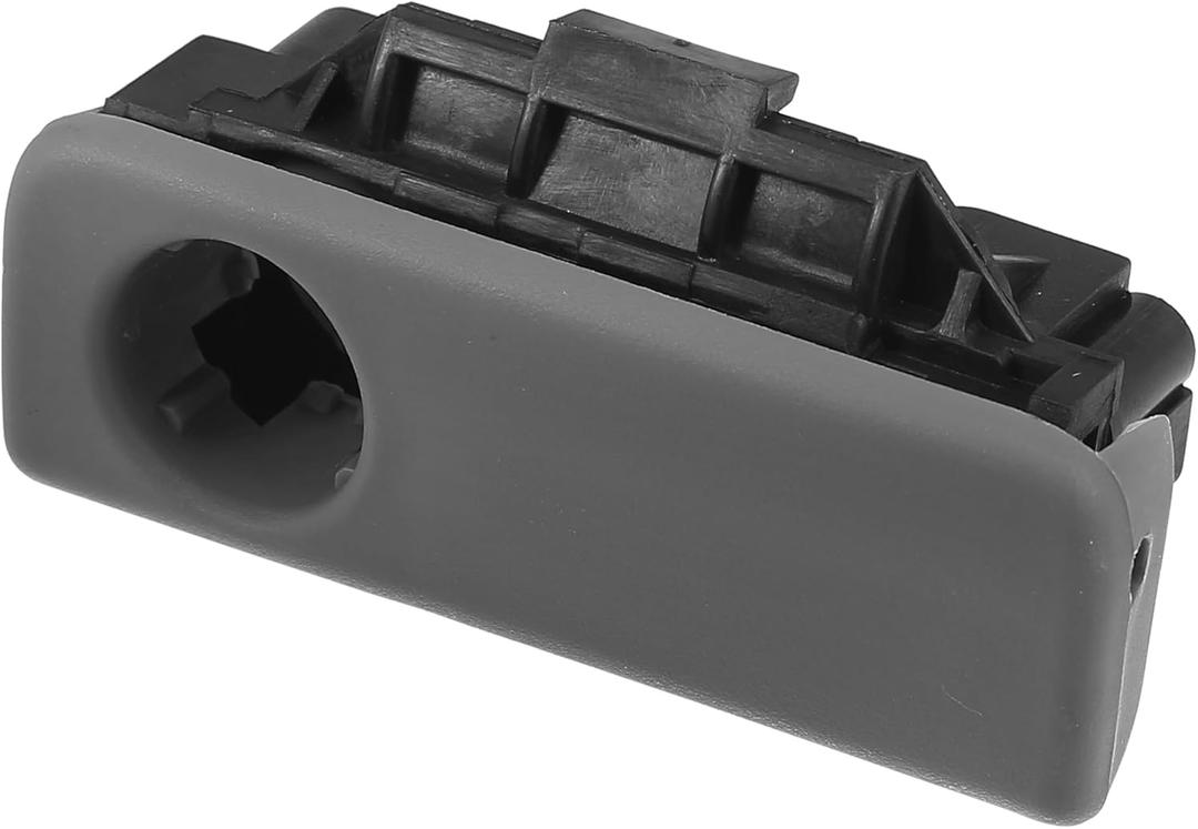 X AUTOHAUX Glove Box Latch Handle for Toyota Sienna 2004-2010 Replace 55506-AE010-B0 Car Interior Accessories Gray