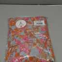 ANRABESS Womens Boho Maxi Dresses 2026 Summer V Neck Puff Sleeve Floral Flowy Swing Fall Casual Long Dress XL,Greygreen Pink Floral