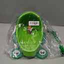 Frog Pee Training,Cute Potty Training Urinal for Boys with Funny Aiming Target,Green Urinals for Toddler Boy