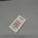 Christmas Press on Nails Short Square Fake Nails White Black Snowflake False Nails with Gold Glitter Design Full Cover Glossy Acrylic Nails Xmas Glue on Nails Cute Stick on Nails for Women Manicure