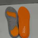 SOF SOLE ATHLETE Performance Men's Insoles - PU Foam & Gel Inserts - Heel-to-Toe Cushioning, Support, & Moisture Control, - Lightweight Comfort & Stability - Ideal for Runners, Walkers, Athletes (11-12.5, Orange)