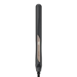 Infiniti PRO CONAIR Tourmaline Ceramic 1-Inch XL Flat Iron Digital Hair Straightener, 1-Inch XL Flat Iron to Straighten or Curl, 5 Heat Settings, for All Hair Types and Textures, Dark Gray