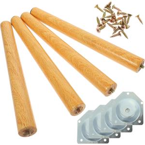Uonlytech 1Set Solid Wood Table Legs Couch Accessories Wood Furniture Legs Cabinet feet Furniture Support Feet Table Legs 12 inch Wooden Desk Leg Replacements Wooden Bed Legs Sofa Legs Lift (30X3.2cm, Light Brown 1) Uonlytech 1Set Solid Wood Table Legs Couch Accessories Wood Furniture Legs Cabinet feet Furniture Support Feet Table Legs 12 inch Wooden Desk Leg Replacements Wooden Bed Legs Sofa Legs Lift (30X3.2cm, Light Brown 1)