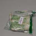 jinchan Striped Valance Farmhouse Window Treatment Linen Textured Drapes for Small Windows Kitchen Living Room RV Vintage Light Filtering Valance 16 Inch Rod Pocket 1 Panel Green on Beige