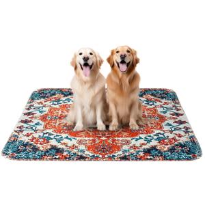 PUPIBOO Washable Pee Pads for Dogs & Cats - 72x72 - Super Absorbent Reusable Puppy Training