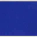 VIZ-PRO Notice Board Felt Blue, 36 X 24 Inches, Silver Aluminium Frame