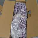 Snuggle Sac Purple Throw Blankets for Couch, Super Soft Warm Blankets Cozy Knit Fuzzy Plush Lightweight Throws for Sofa, Bed,Living Room, Heather Purple, 50x60 inches
