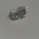 Sanitized Stainless Steel Metal Table Tent Sign - 3" x 1-1/2" - Table Top Setting for Restaurants, Catering Businesses, Business. Great for Wedding, Banquet, Buffet, Party, Events, To Label Sanitized